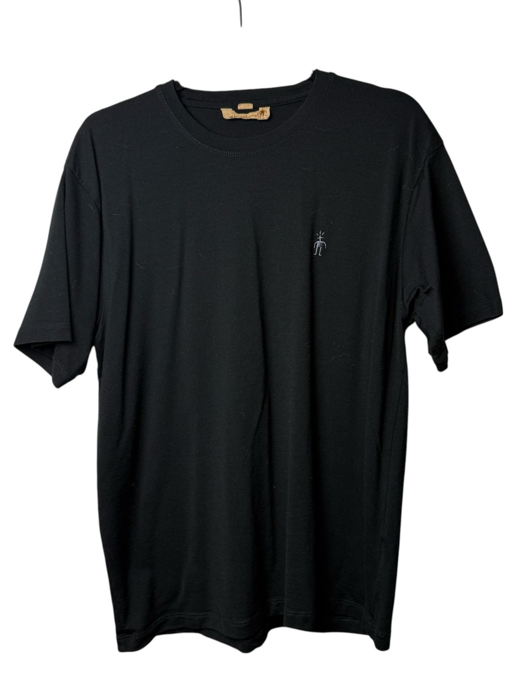 SmartWool Layering Crewneck Black Tee Men’s SZ M Winter Ski Hike Outdoor Winter